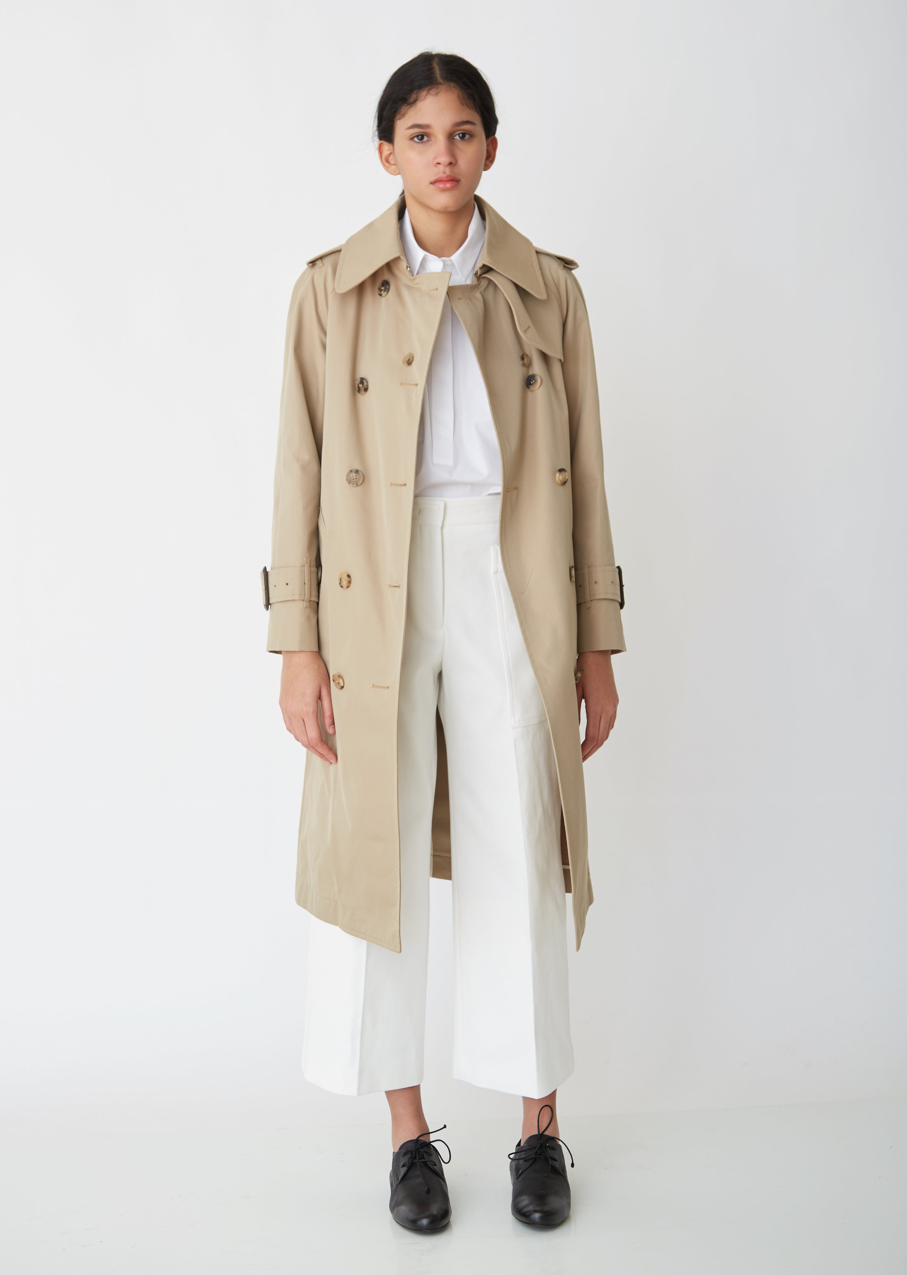 Double Breasted Trench Coat – La Garçonne