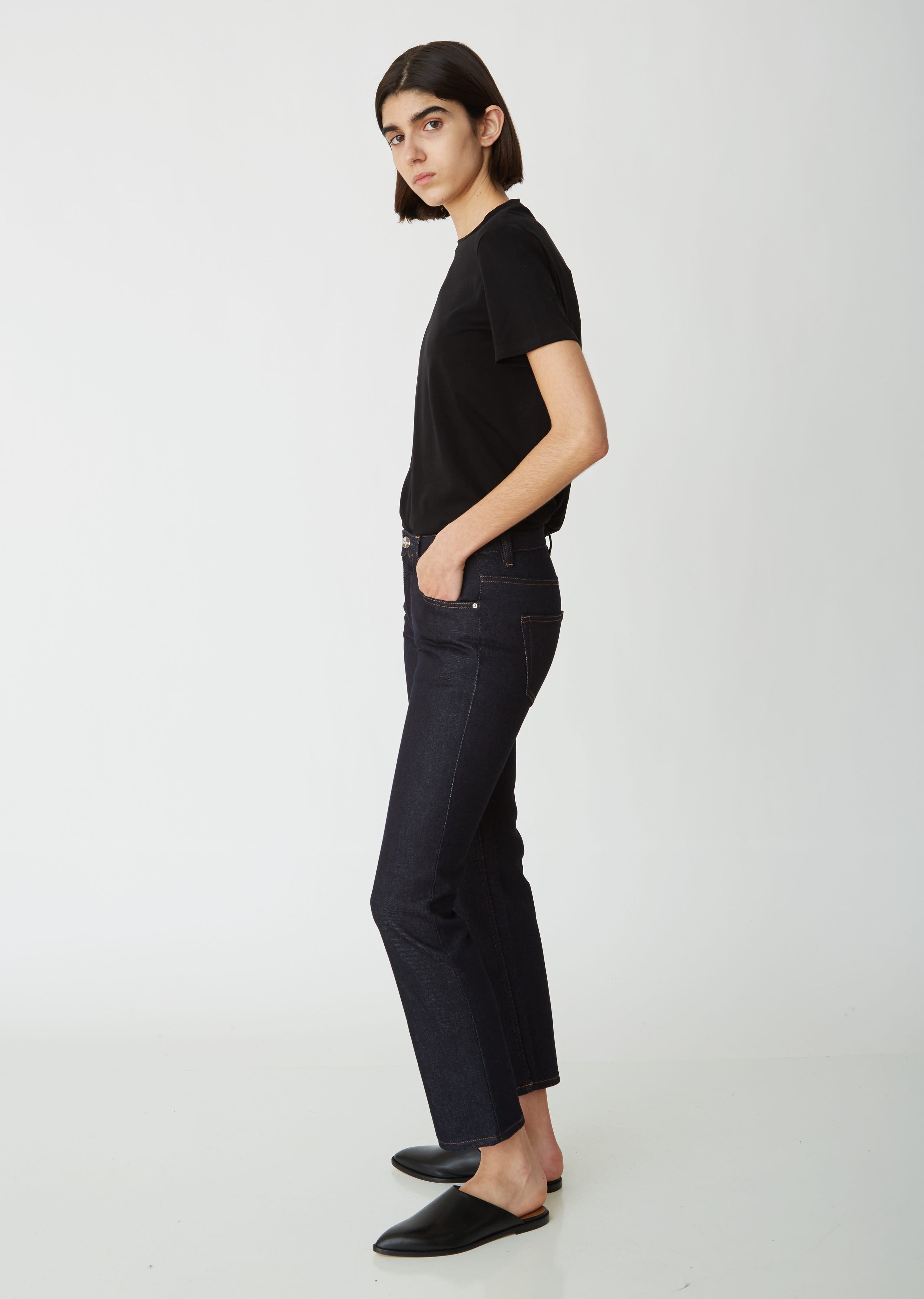 Straight Jeans by Totême- La Garçonne