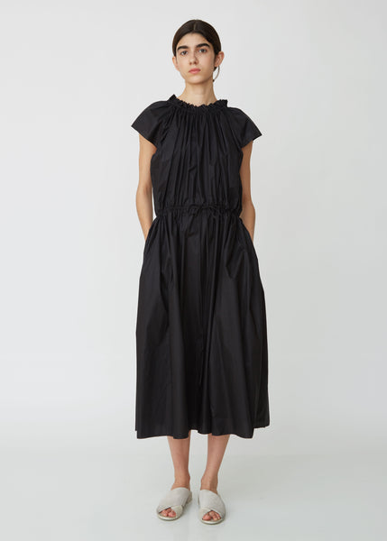 Crunchy Gathered Dress – La Garçonne