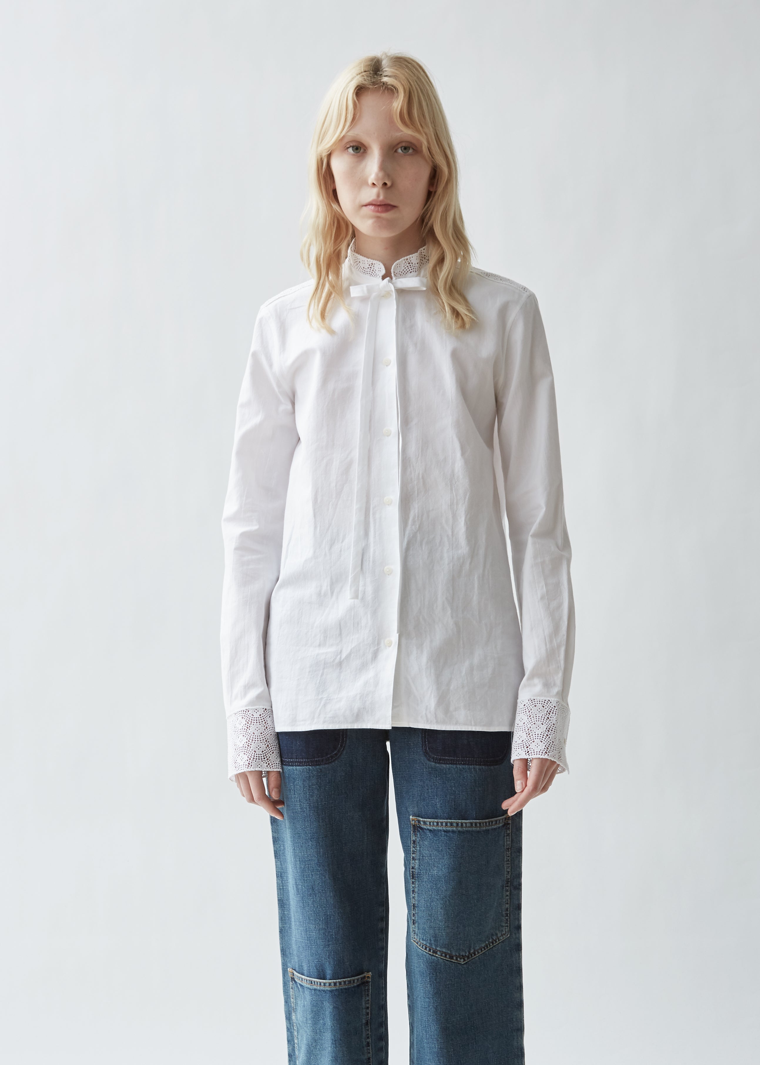 Broderie Anglaise Blouse – La Garçonne