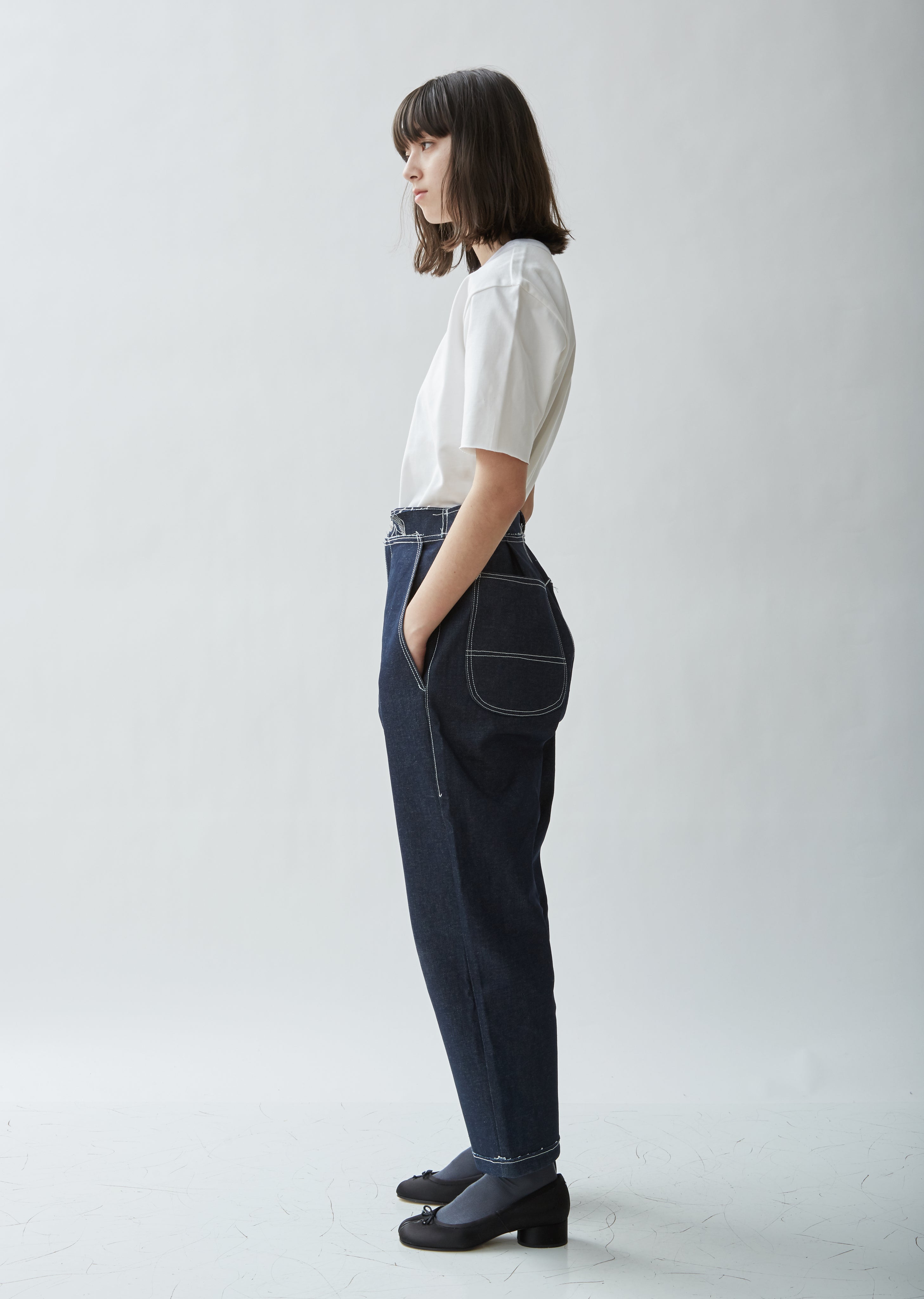 Easy Cone Mill Denim Pants – La Garçonne