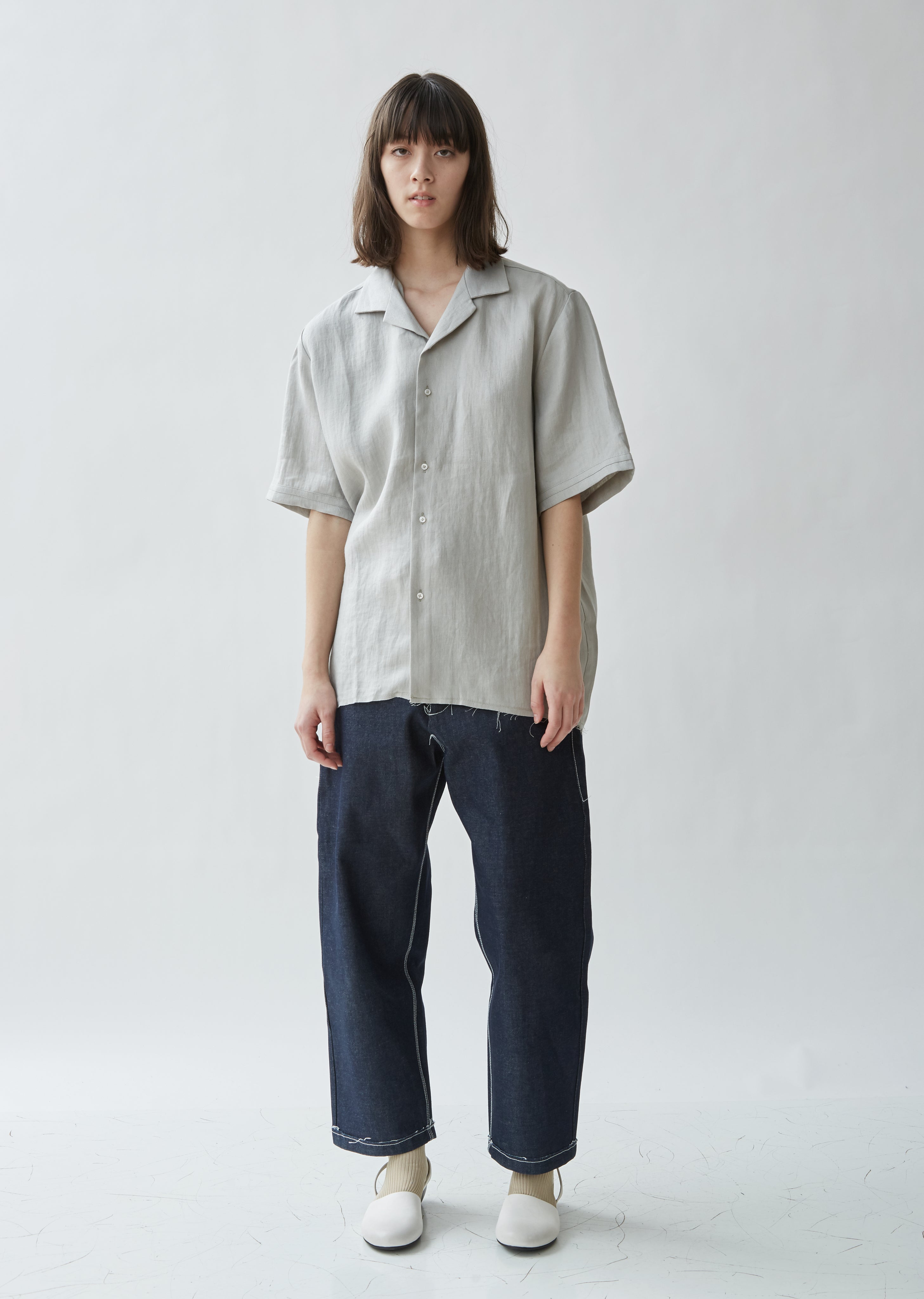 匿名配送】CAMIEL FORTGENS SHORT SLEEVE SHIRT-