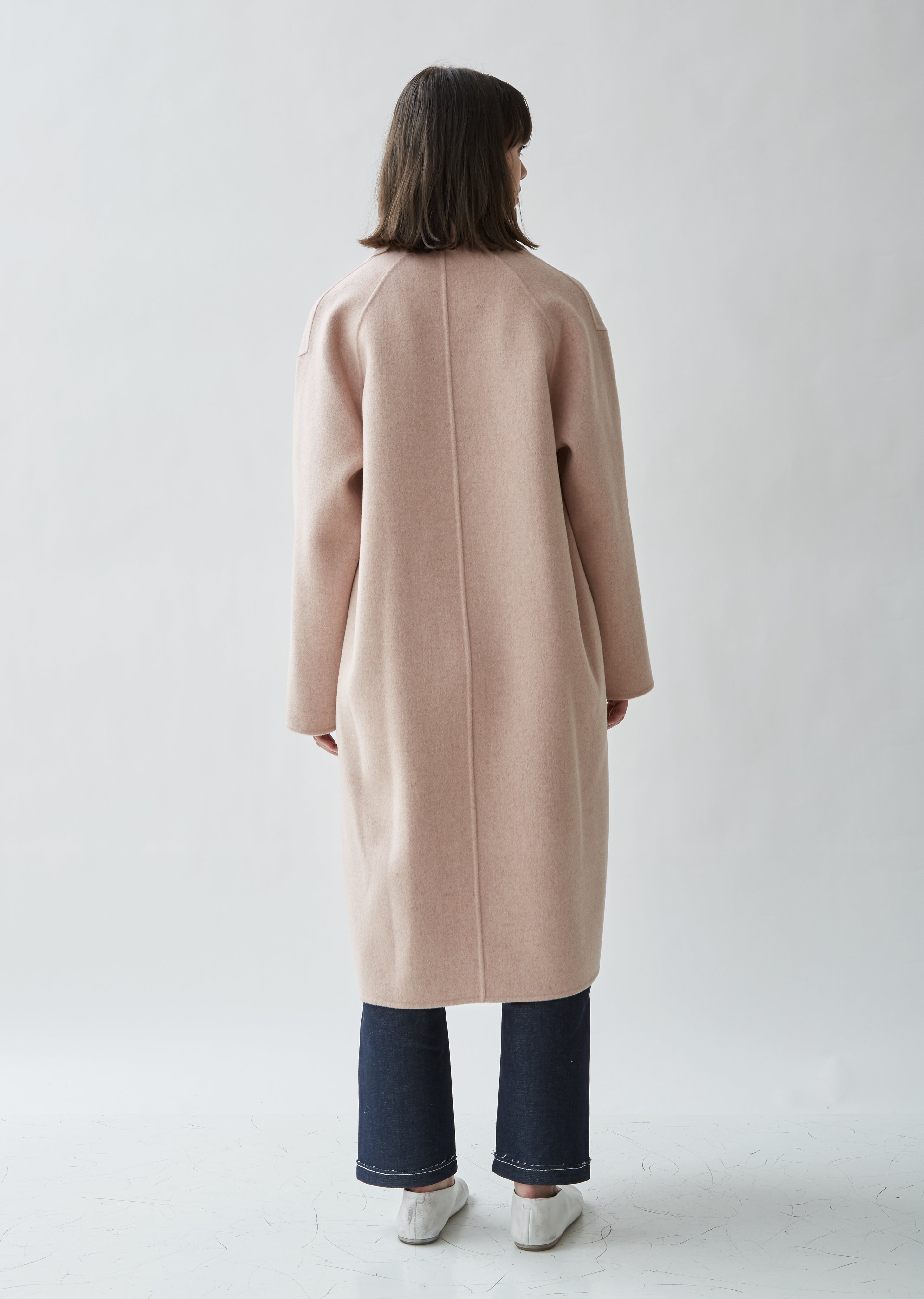 Odethe Wool Cashmere Coat by Acne Studios- La Garçonne