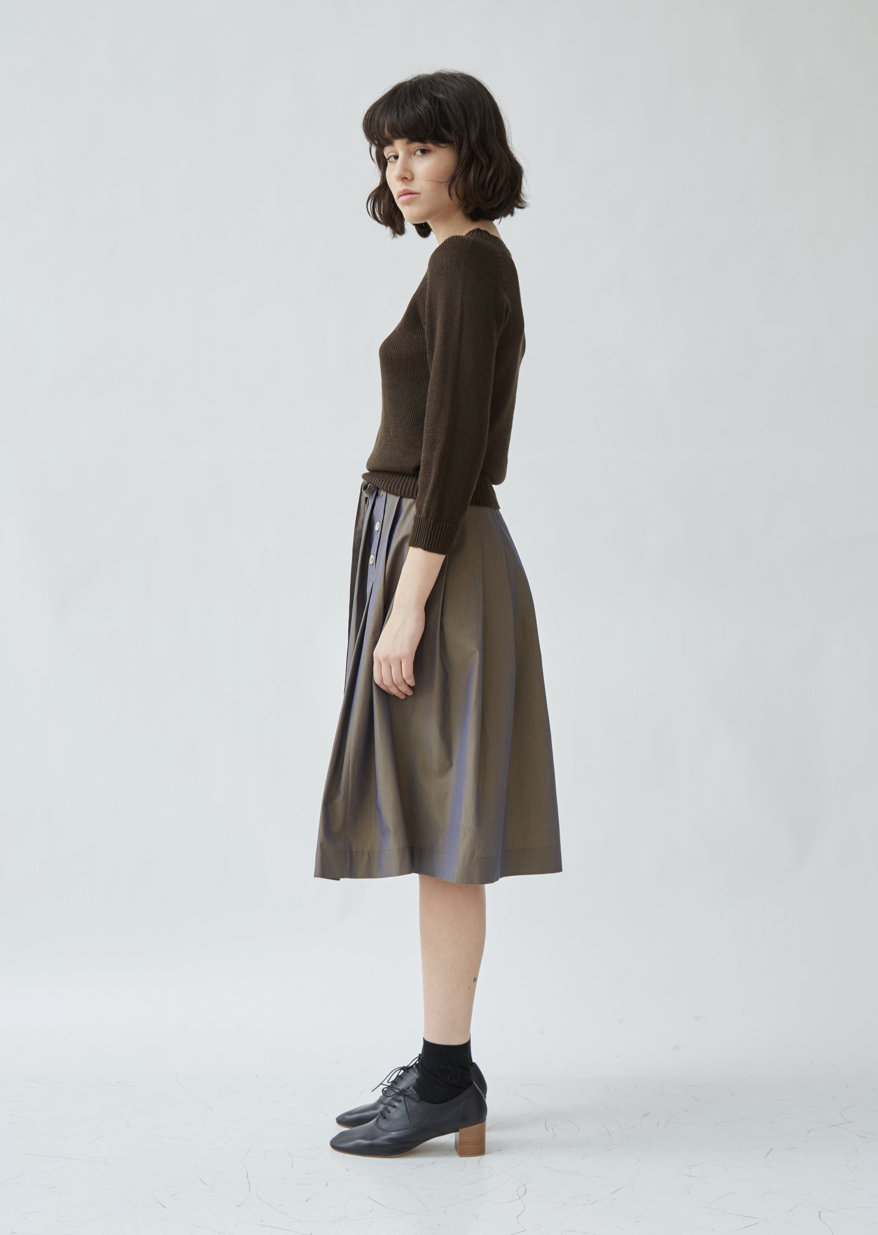 Soft Pleat Skirt – La Garçonne