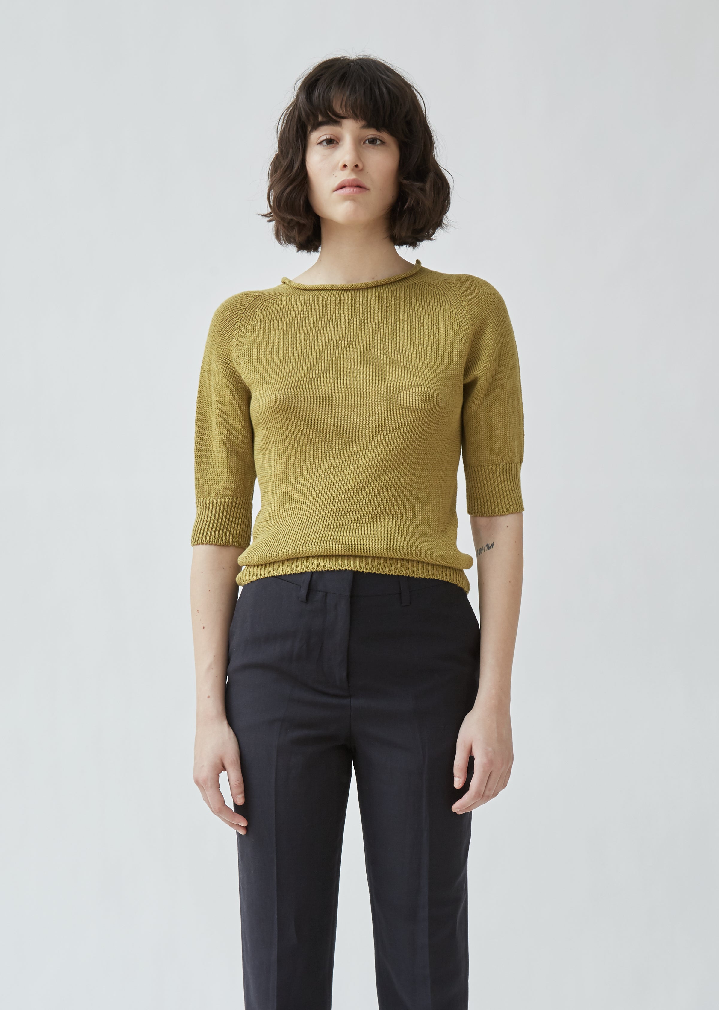 Cast Off Roll Neck Sweater – La Garçonne