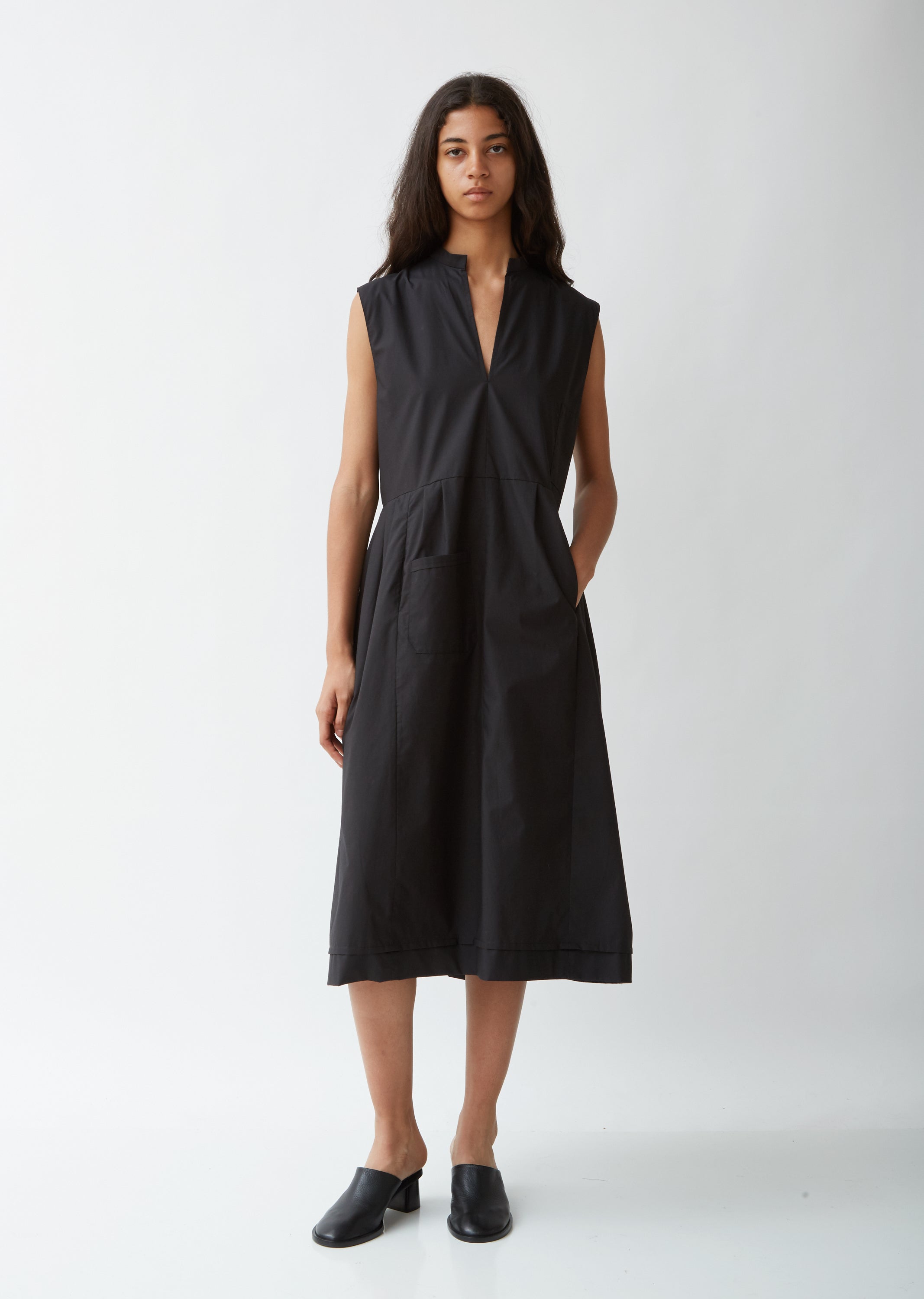 Sleeveless Smock Dress – La Garçonne