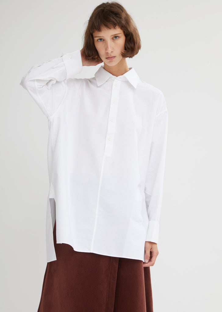Oversized Cotton Poplin Shirt by Acne Studios- La Garçonne