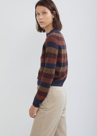 Shrunken Stripe Sweater by Aspesi-