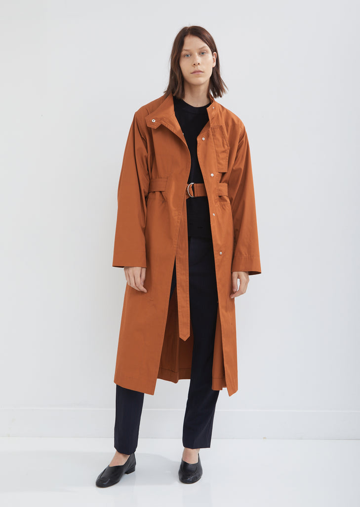 Jaci Cotton Trench Coat by Isabel Marant- La Garçonne