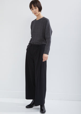 Clipper Wool Cotton Pants by Stephan Schneider- La Garçonne