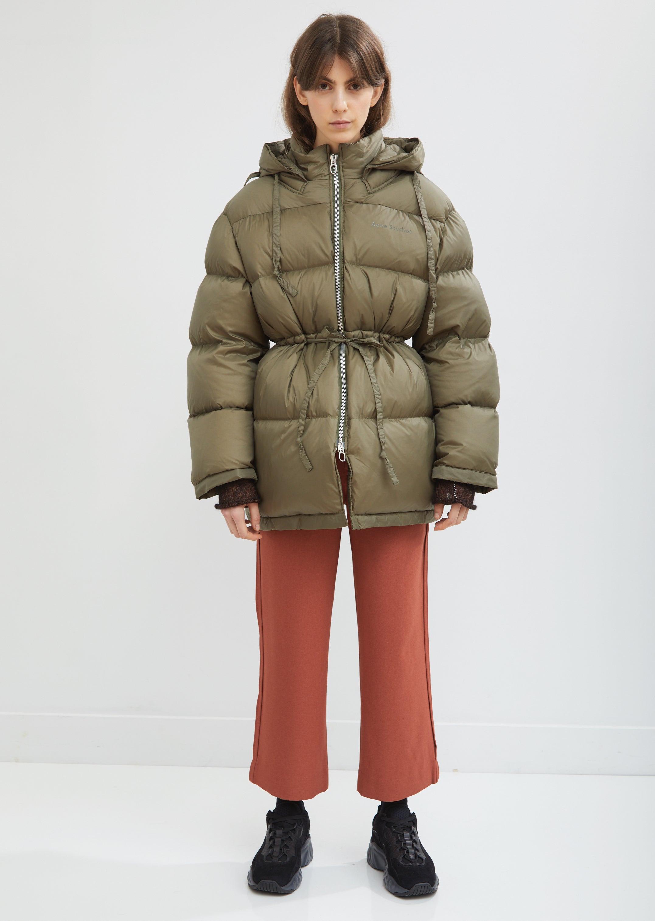 Short Hooded Puffer Jacket by Acne 