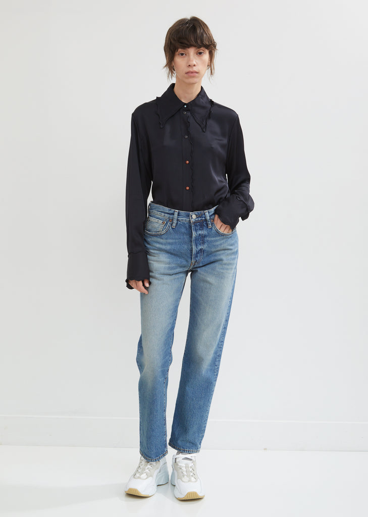 1997 Mid Blue Trash Jeans by Acne Studios Blå Konst- La Garçonne