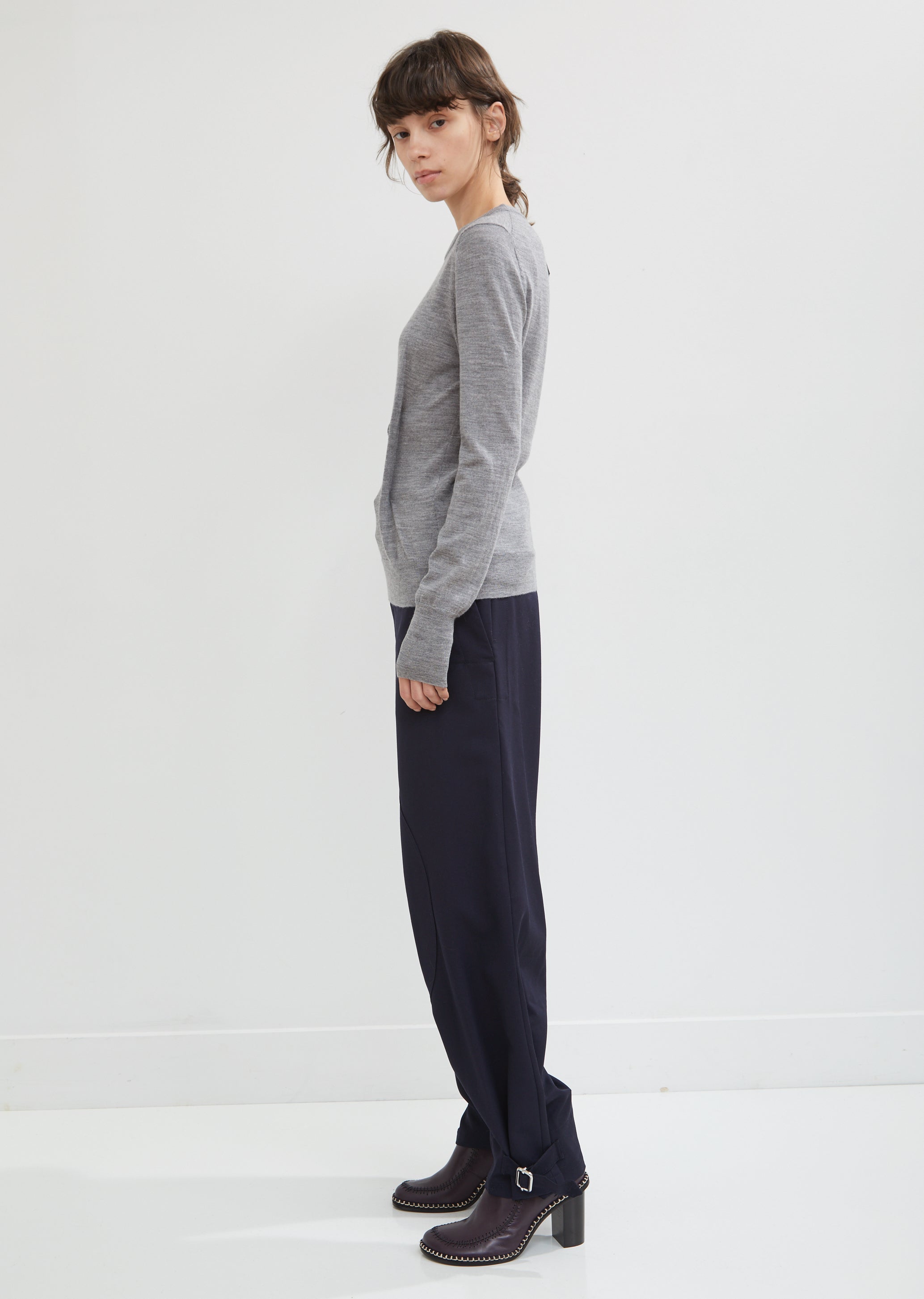 Wool Jumper With Dart Detailing by JW Anderson- La Garçonne