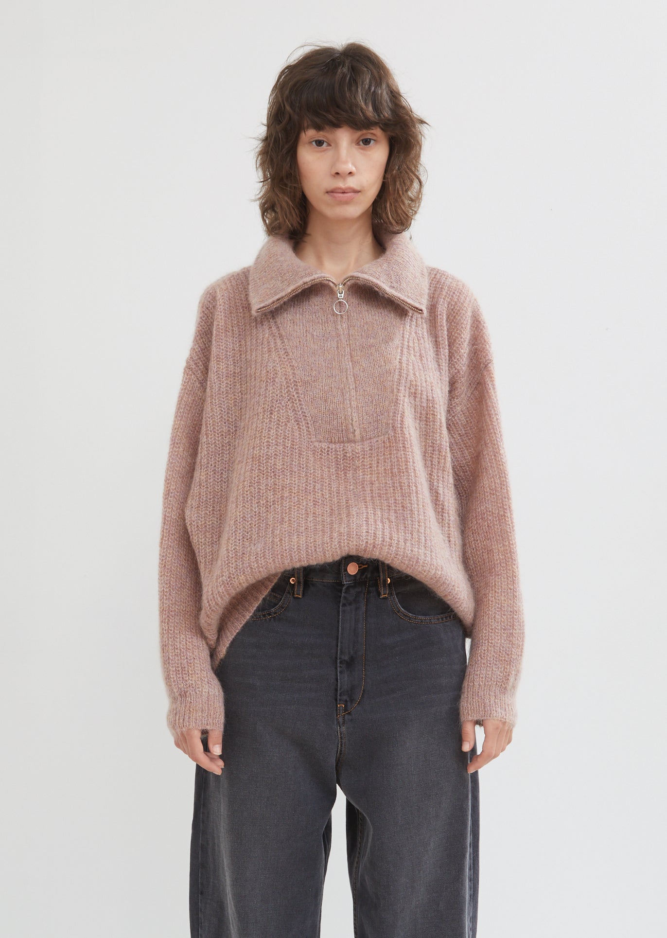 Cyclan Mohair Half Sweater by Isabel Marant Étoile- La