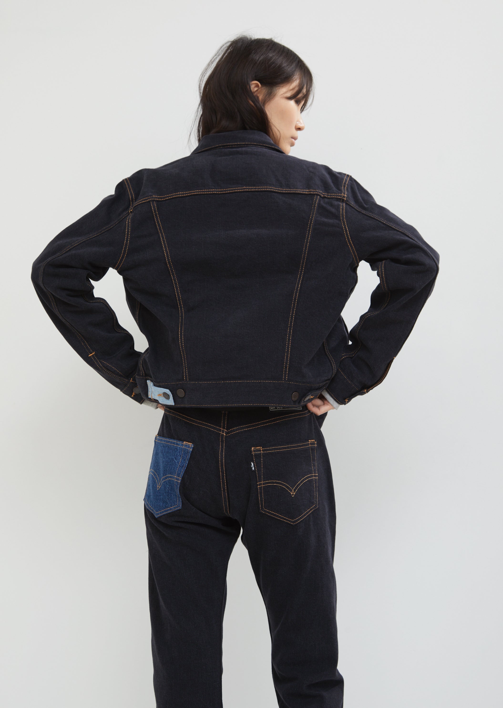 X Levi's Patchwork Jacket by Gosha Rubchinskiy- La Garçonne