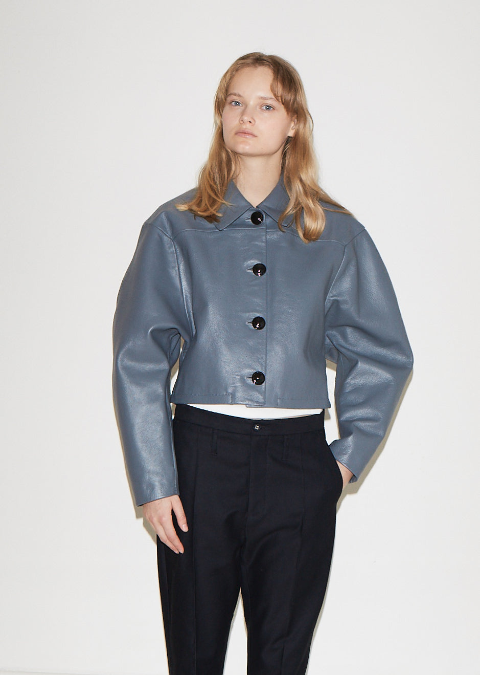 Leather Blouson by Lemaire- La Garçonne