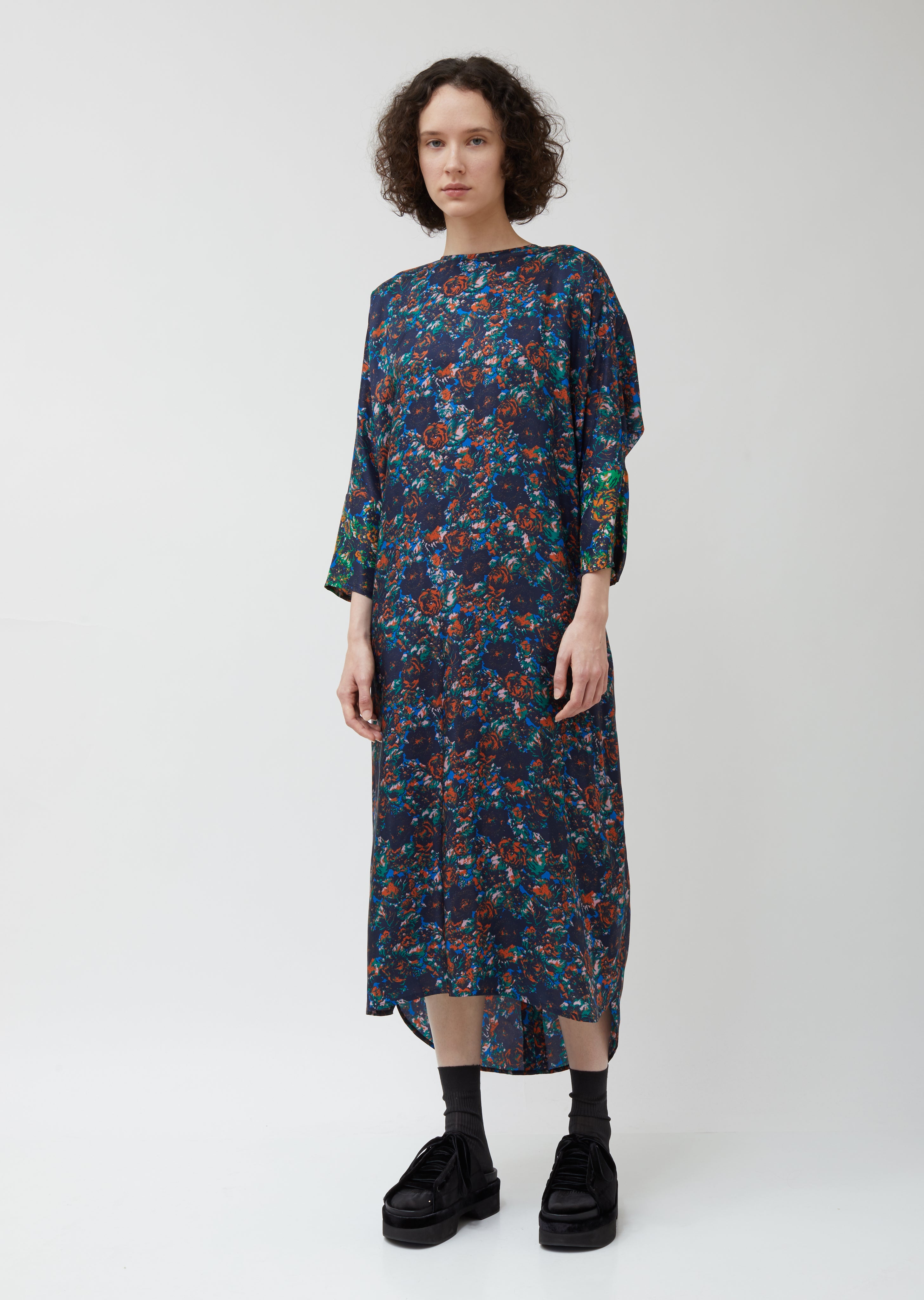 Binder Silk Dress – La Garçonne