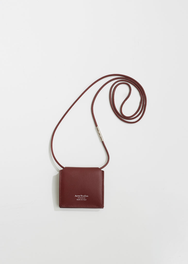 Small Necklace Wallet by Acne Studios- La Garçonne