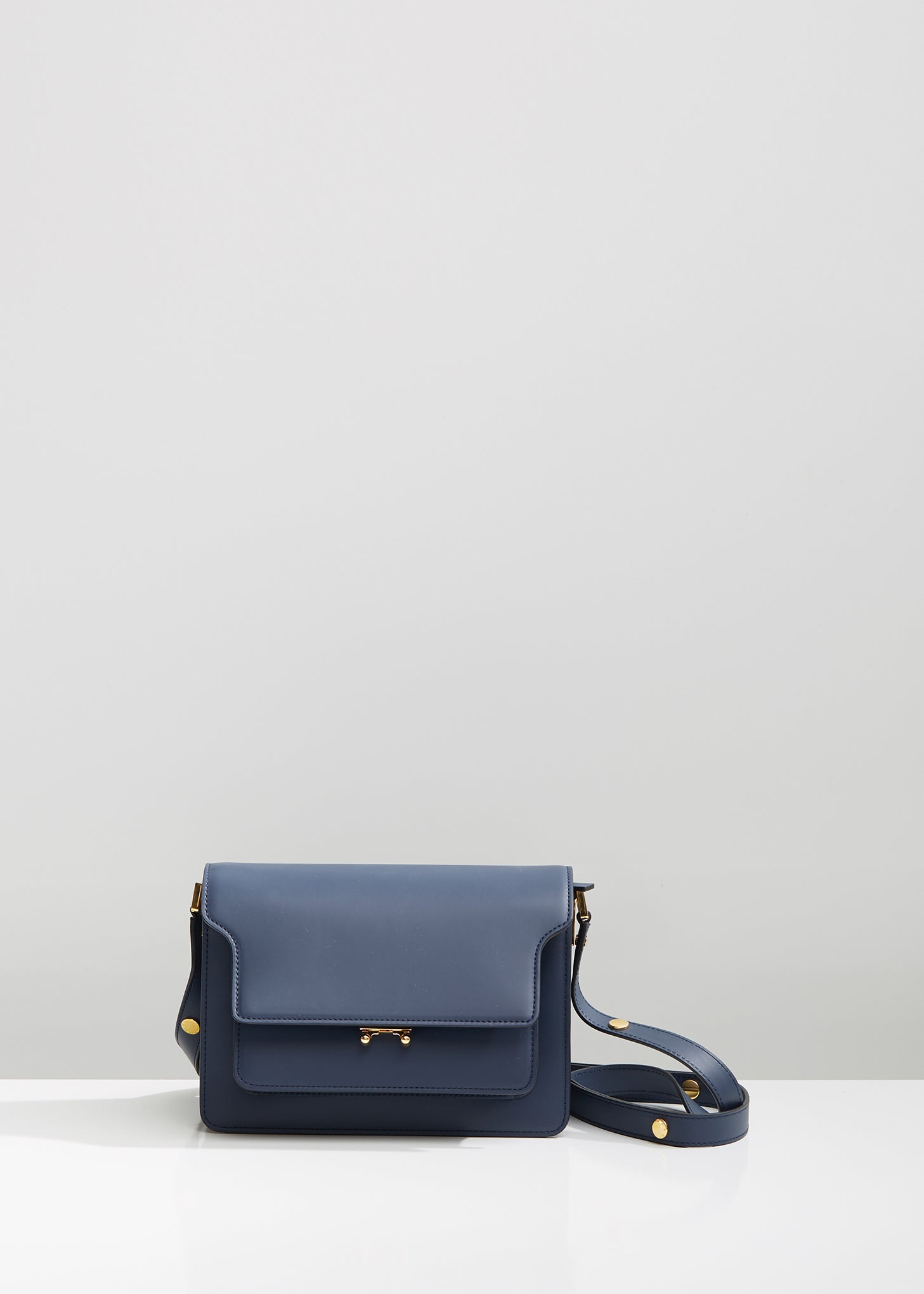 marni trunk bag blue