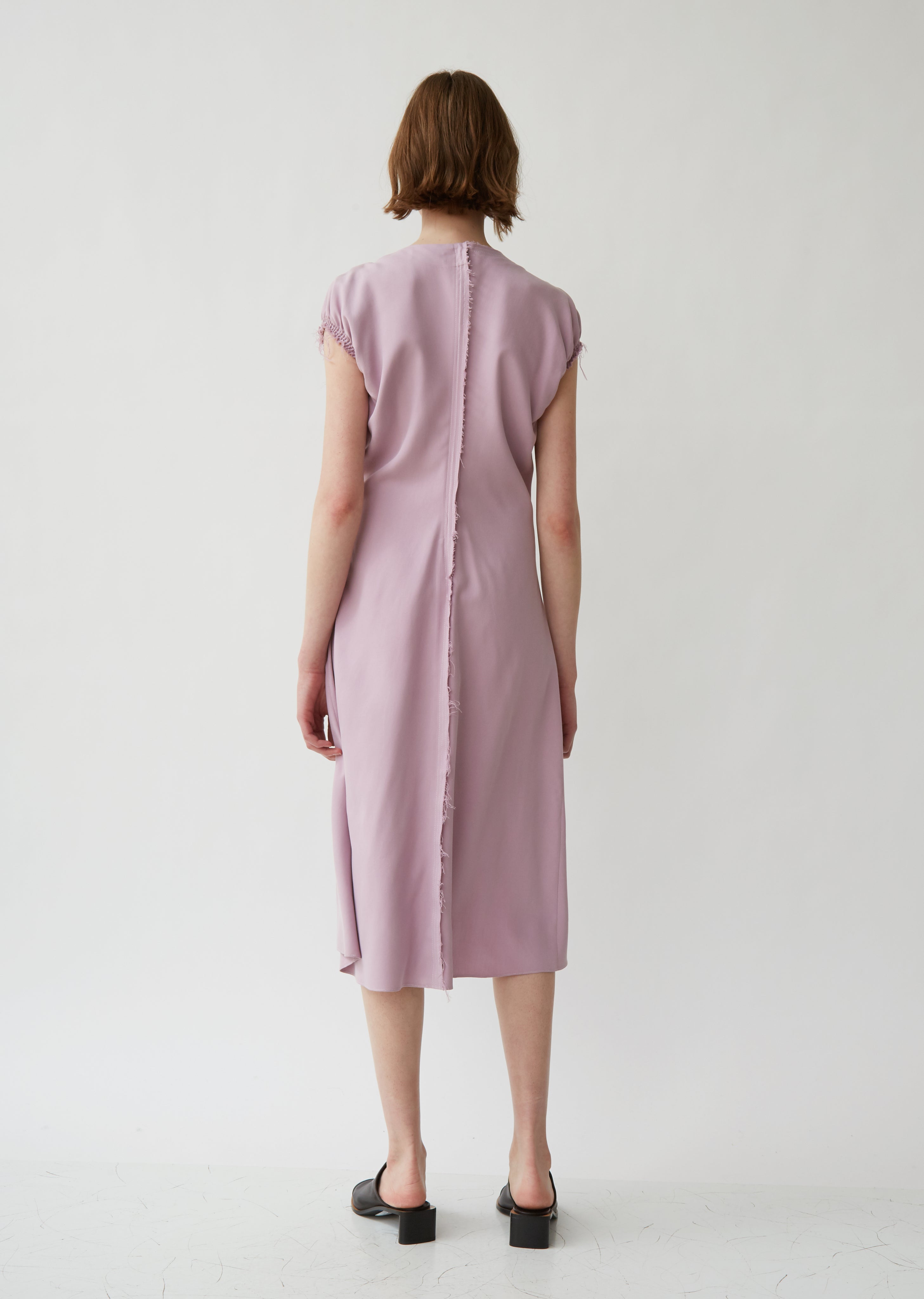 Sleeveless Gathered Dress by Lorod- La Garçonne