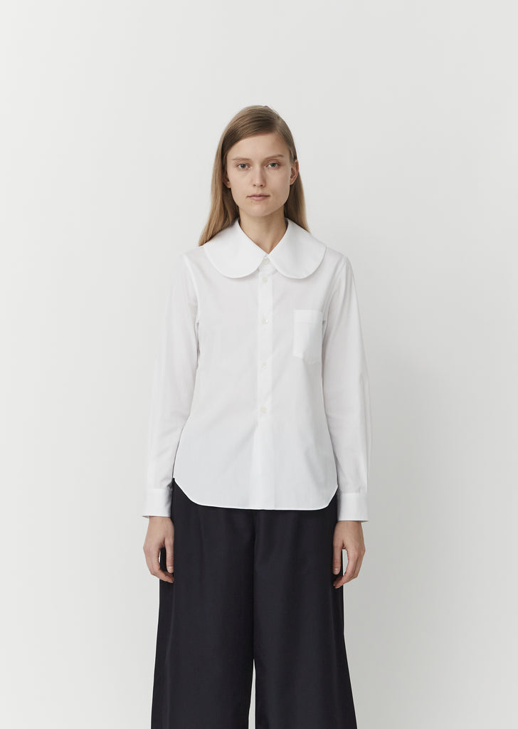 Peter Pan Collar Shirt – La Garçonne