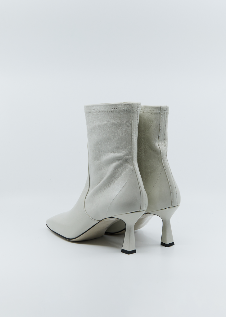 mid heel stiletto boots