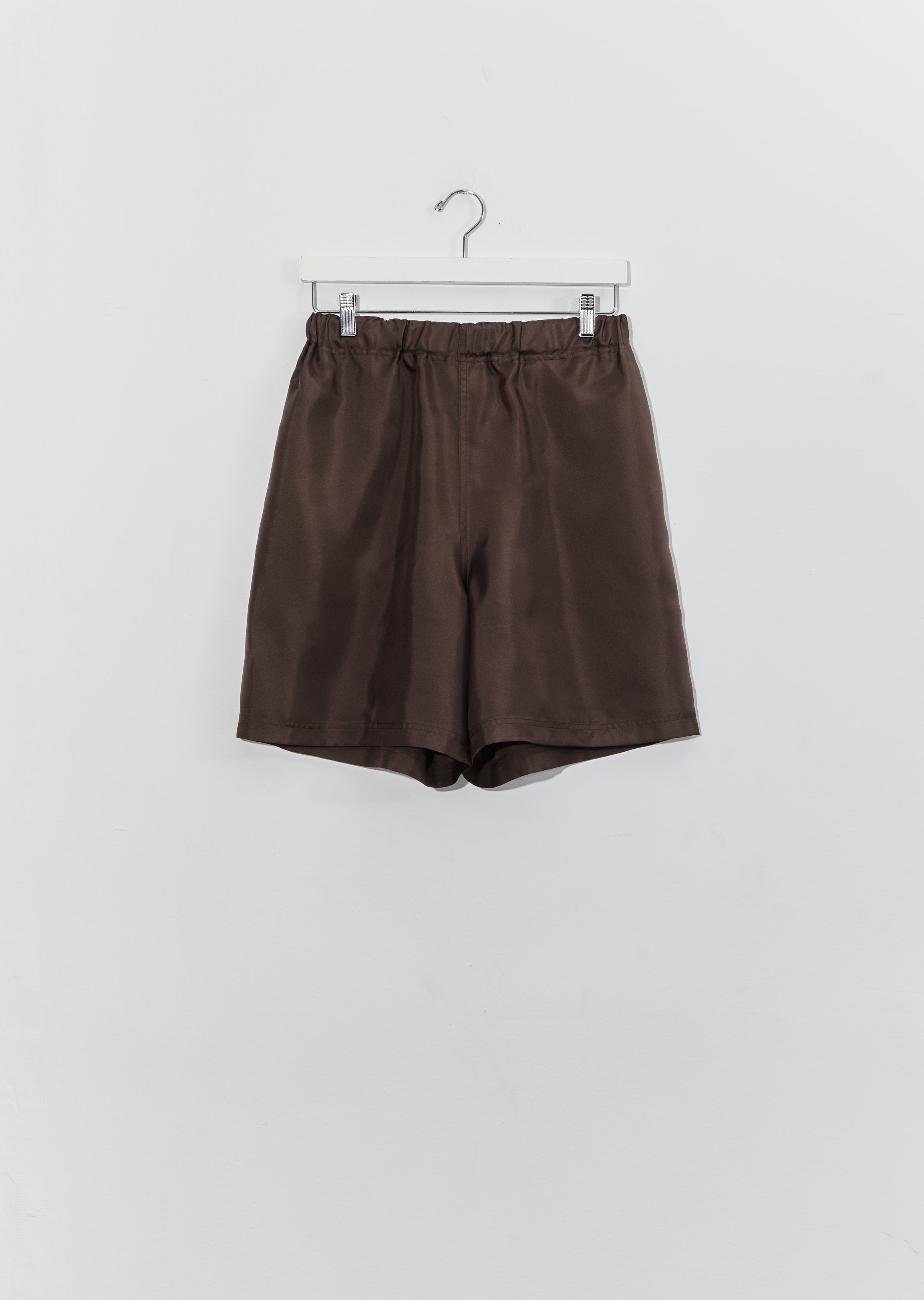 Puff Silk Twill Shorts – La Garçonne