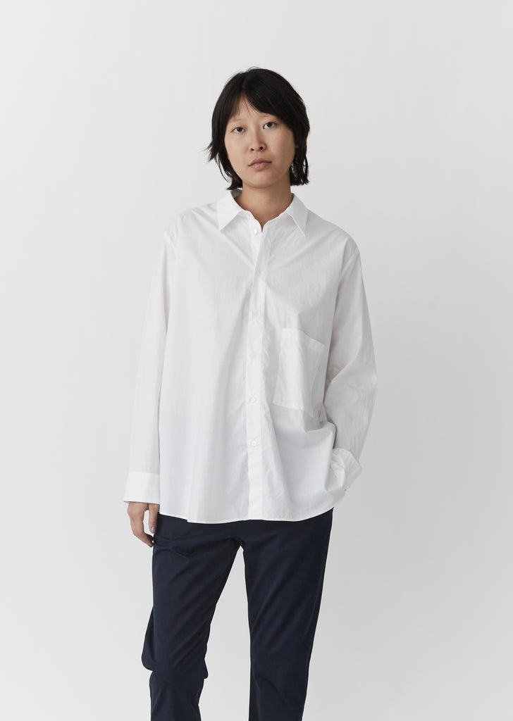 Elma Cotton Button Down Shirt by Hope- La Garçonne
