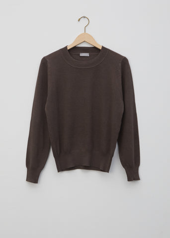 Cotton Cashmere Silk Pique Sweater – La Garçonne