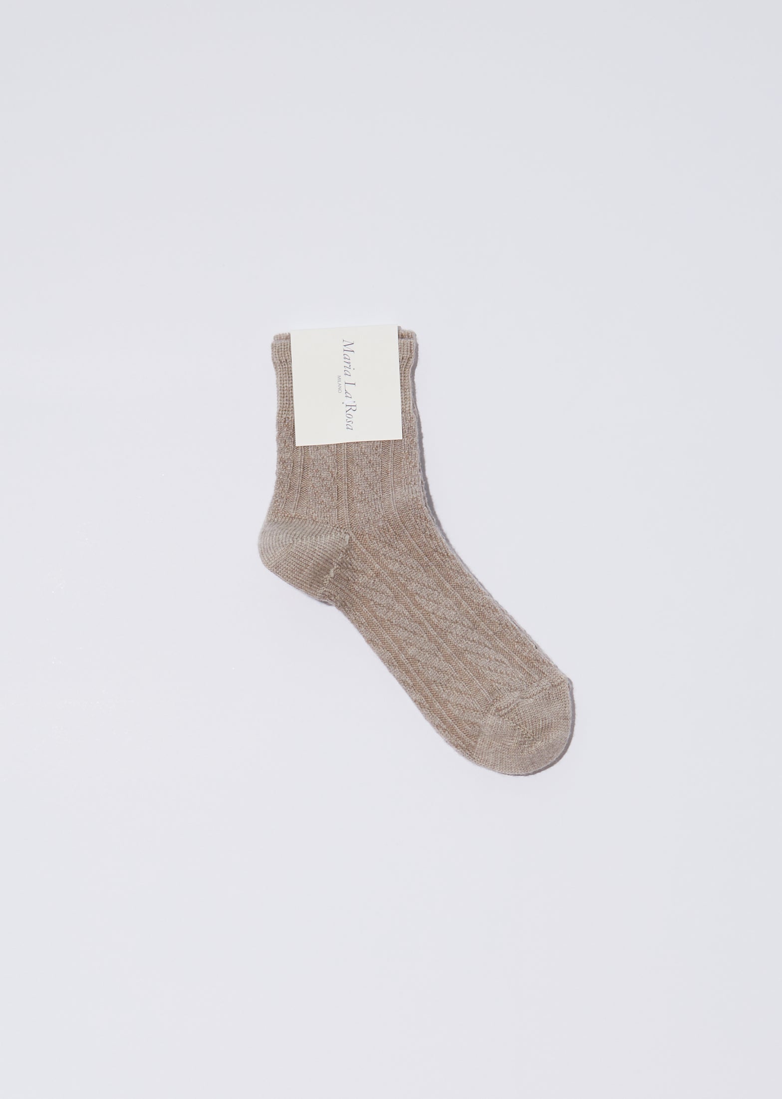 Braid Ankle Socks — Nutmeg – La Garçonne