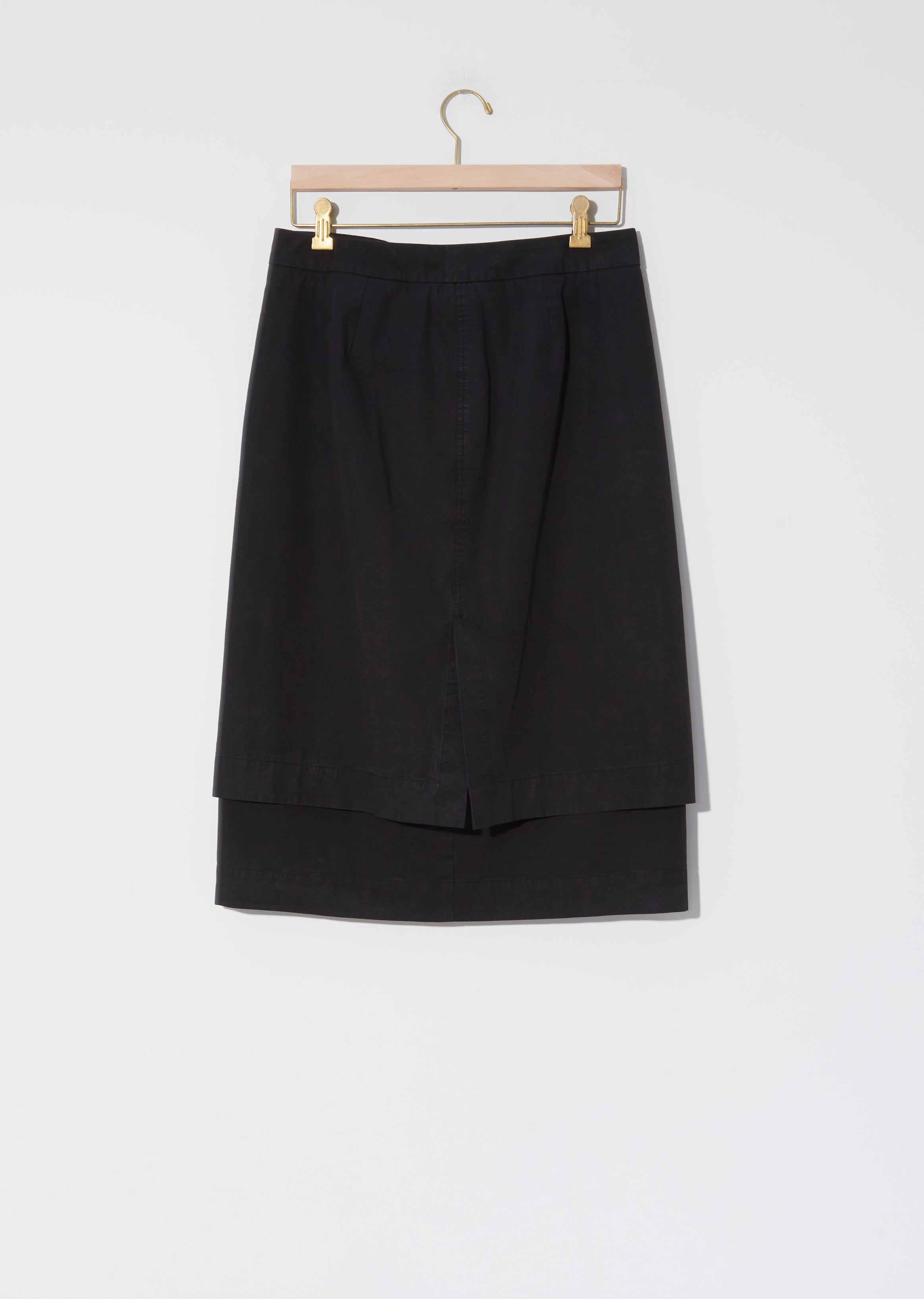 Cotton Double Skirt – La Garçonne