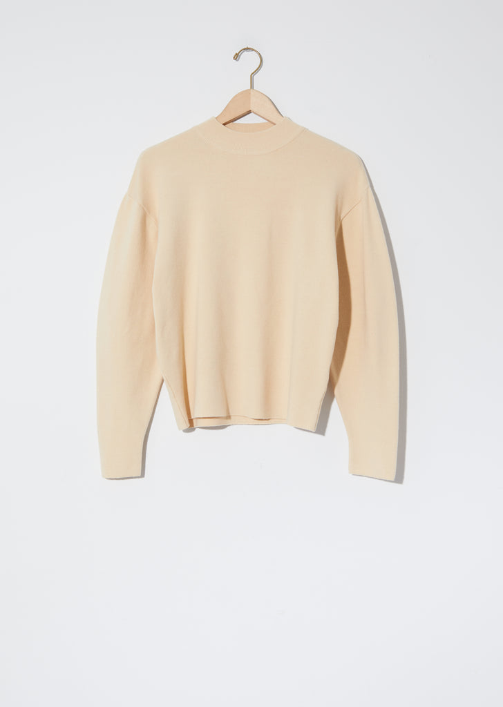 Mock Neck Sweater — Butter – La Garçonne