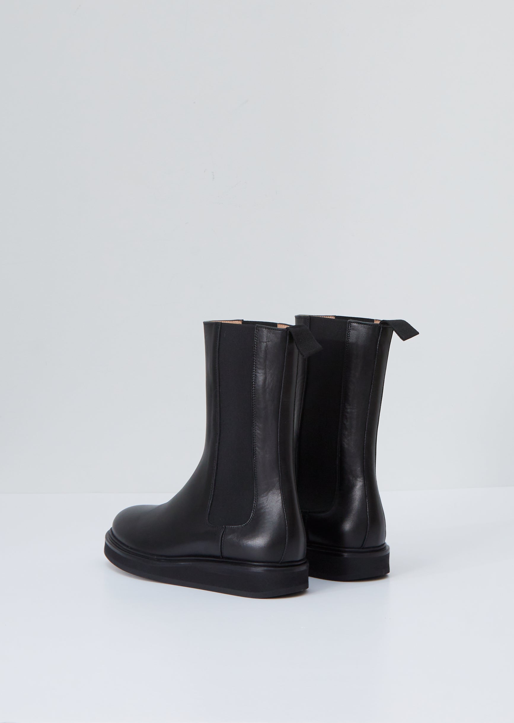 Chelsea High Boot — Black – La Garçonne