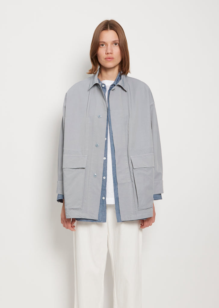 85%OFF!】 siwem TYPEWRITER CREPE COCOON BLOUSON setonda.com