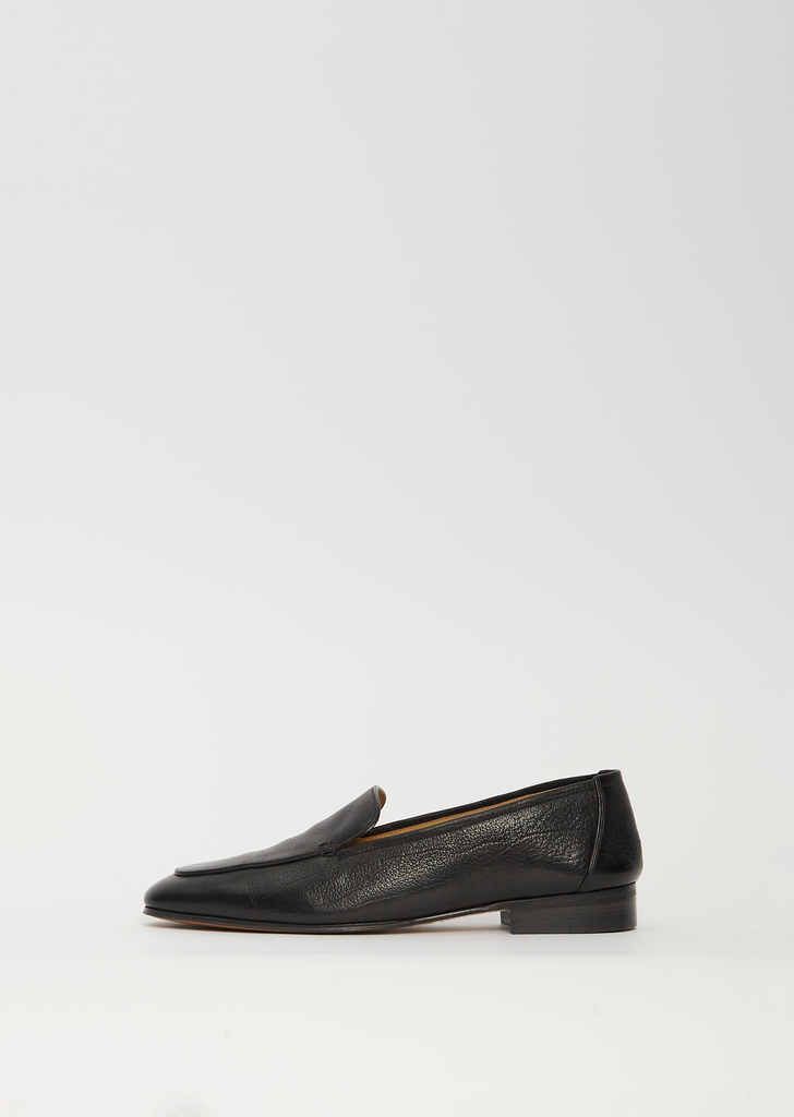 THE ROW, Soft Eel Skin Leather Loafers, Men