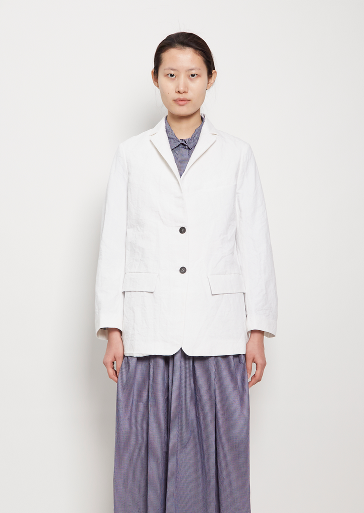 Oversize Linen Cotton Coat – La Garçonne