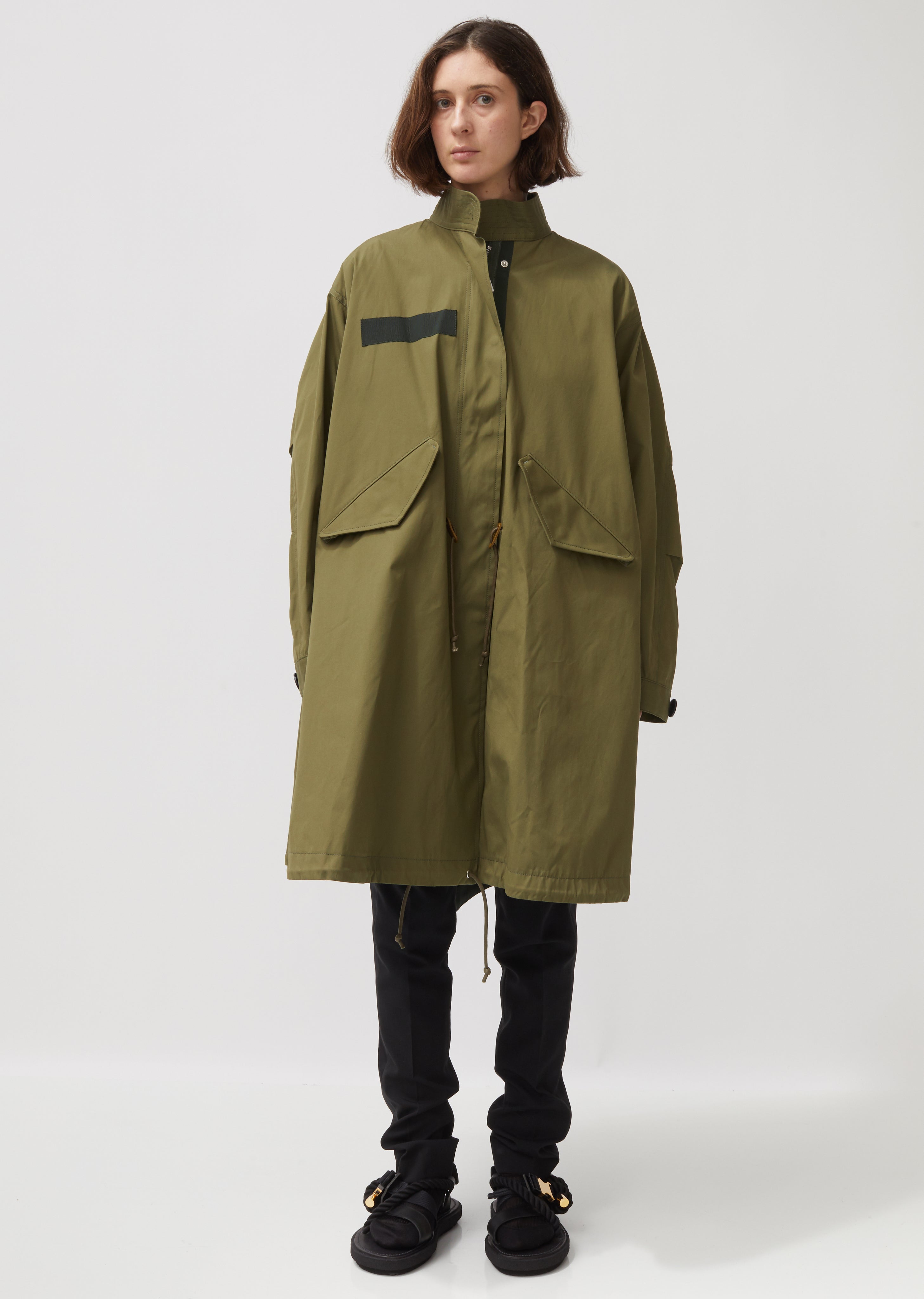 ブランド雑貨総合 sacai 21ss ○日本正規品○ OXFORD COAT 21SS Nylon