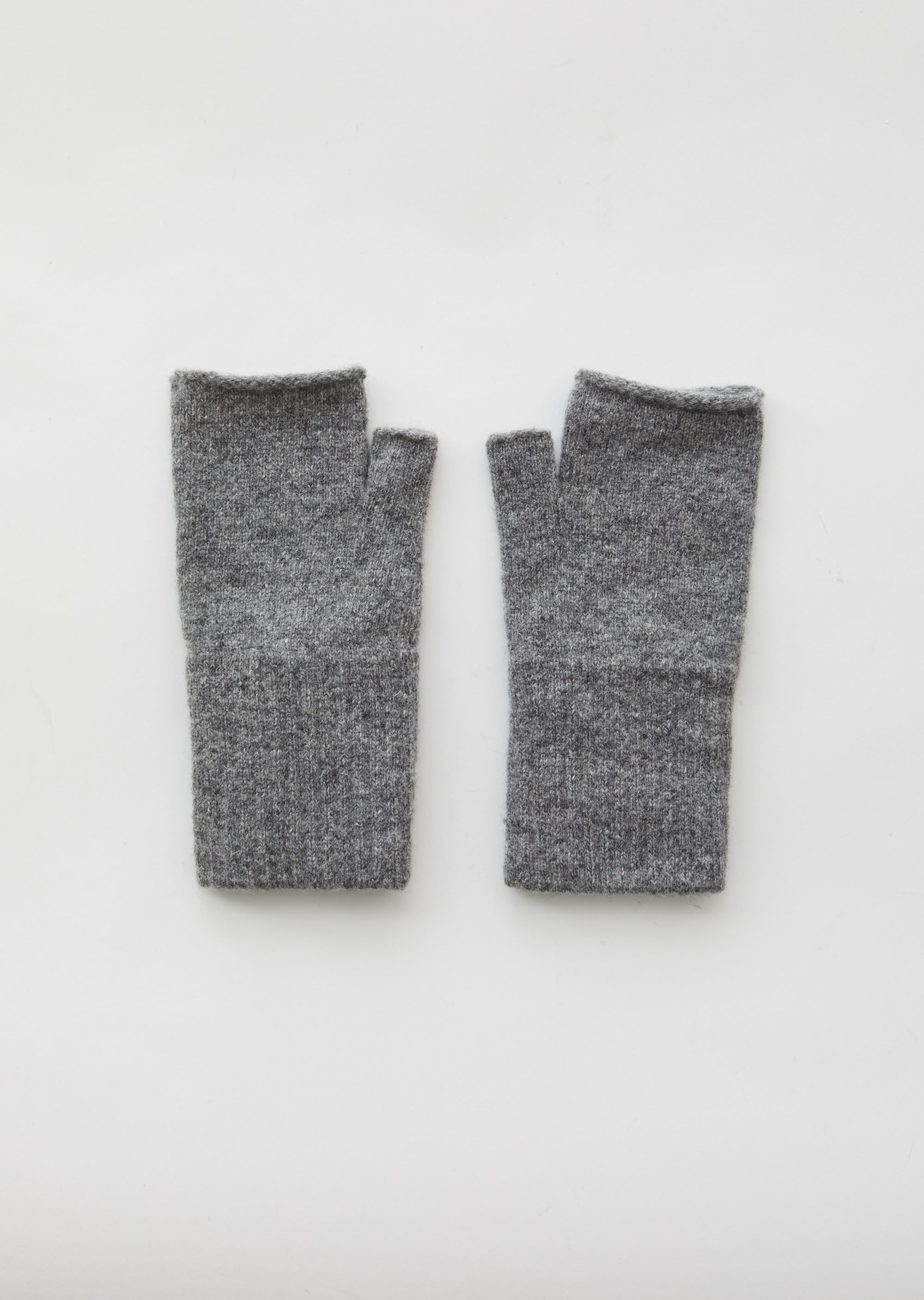 Felted Wool Fingerless Gloves – La Garçonne