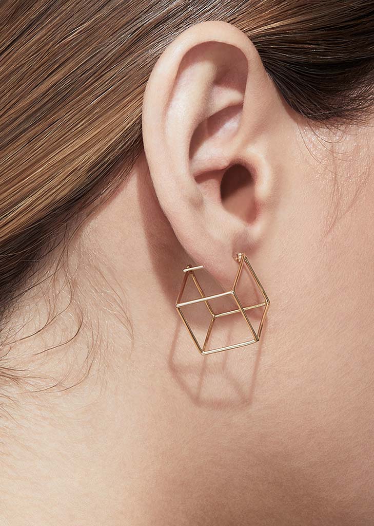 Square Earring 15