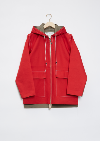 Hooded Rain Jacket – La Garçonne