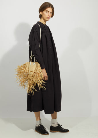 jacquemus le petit baci raffia tote