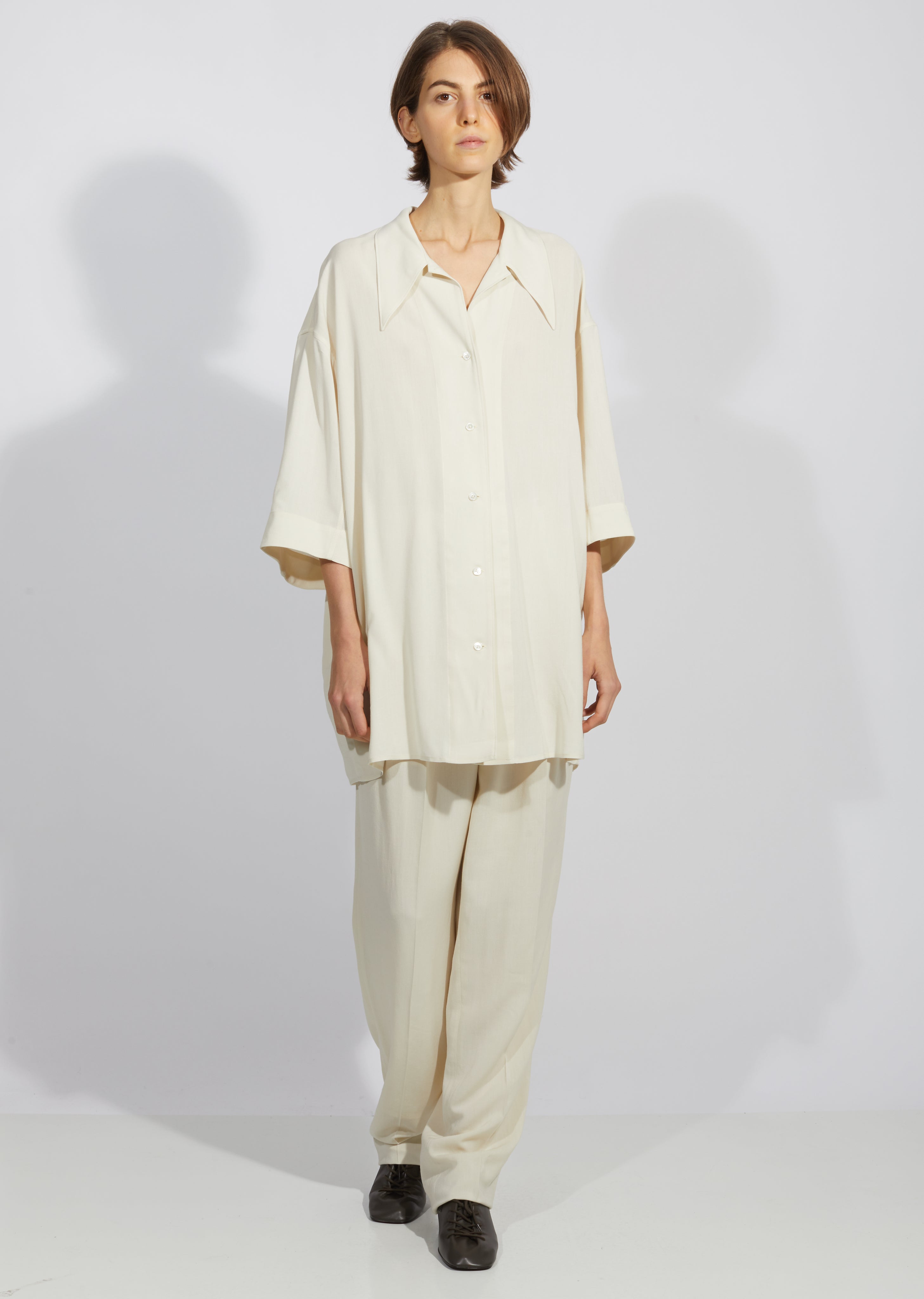 lemaire maxi shirt