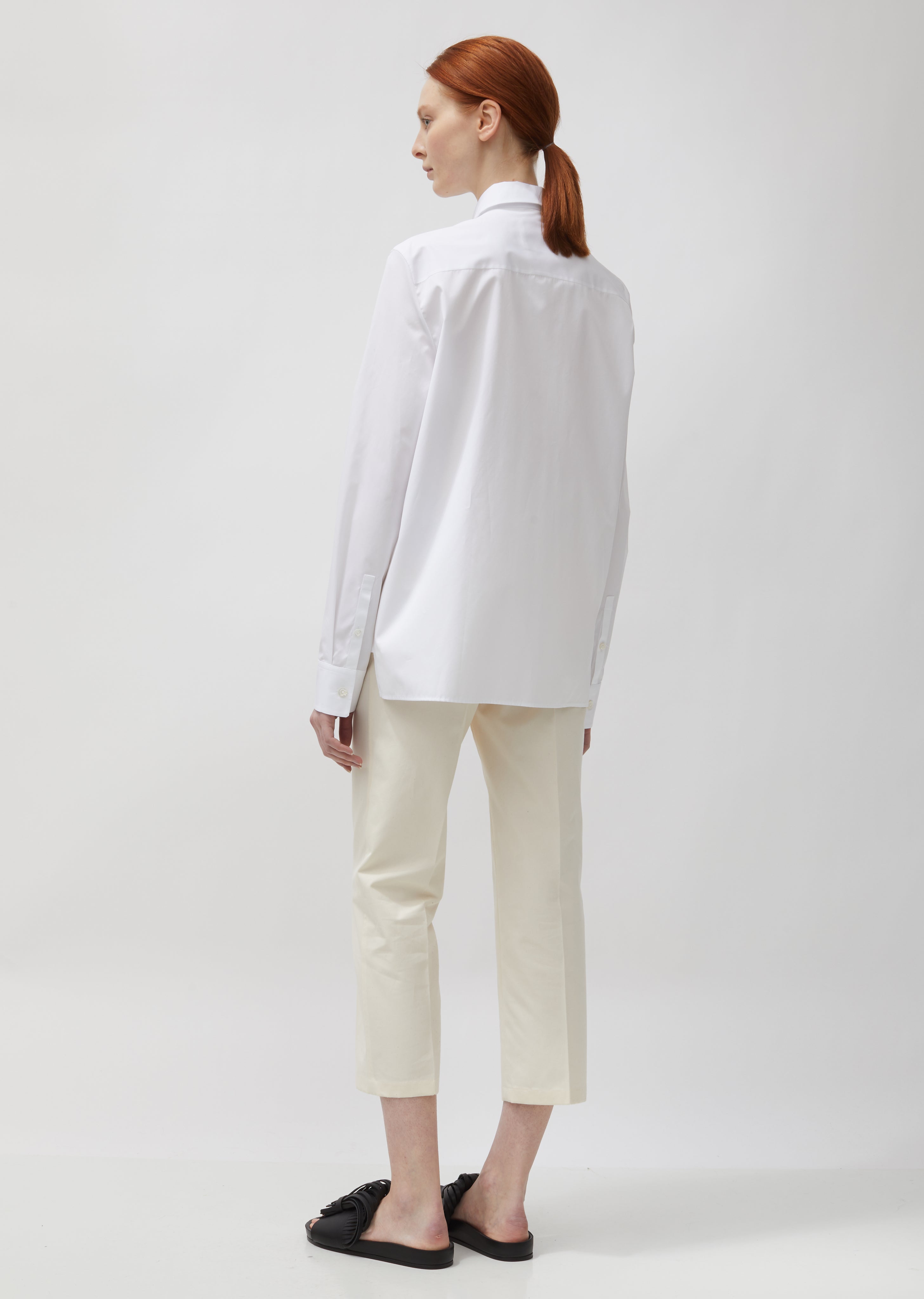 Moia Cotton Poplin Shirt – La Garçonne