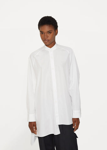 Open Drape Shirt by Yohji Yamamoto - La Garçonne