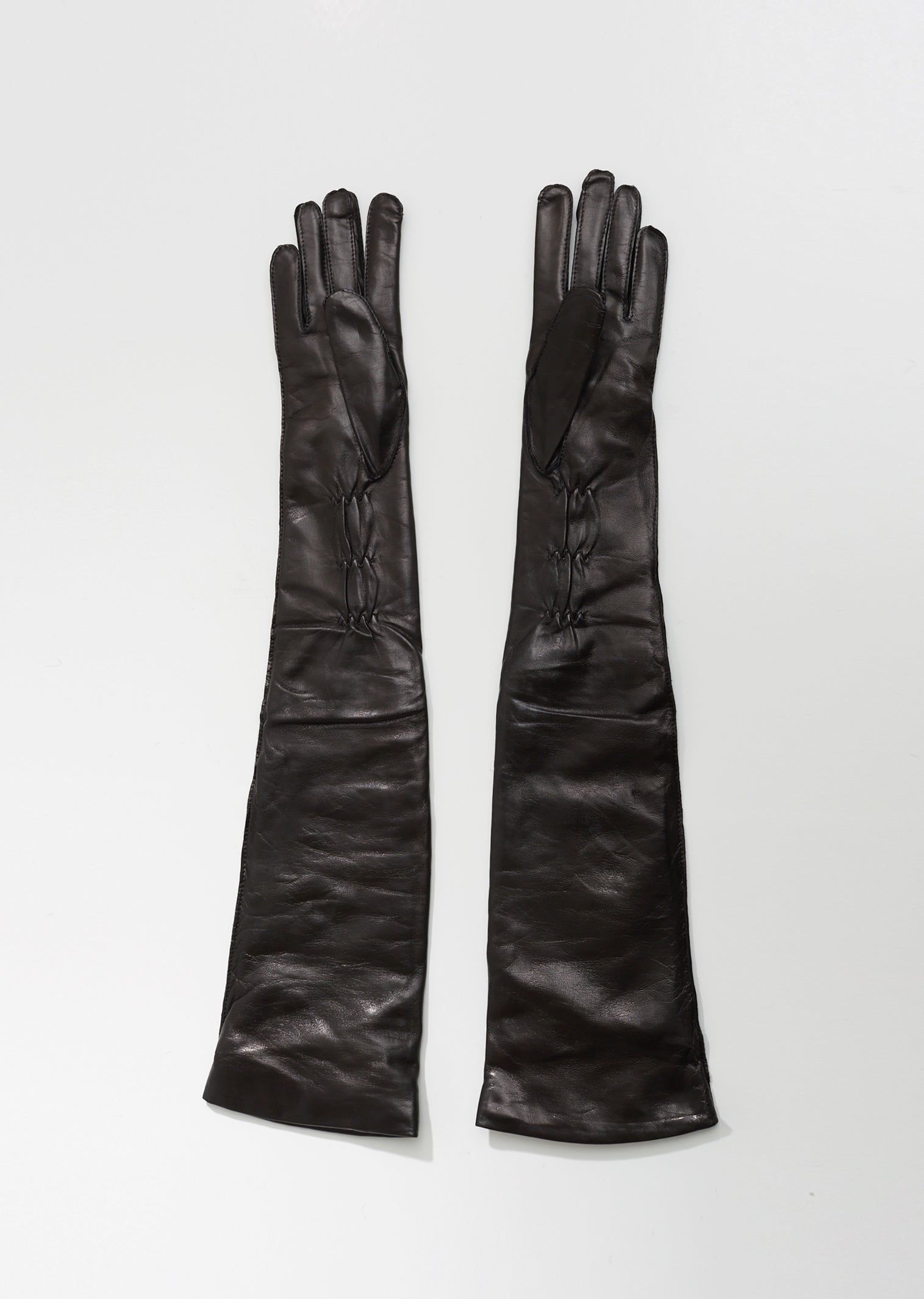 Joris Leather Gloves by Ann Demeulemeester- La Garçonne