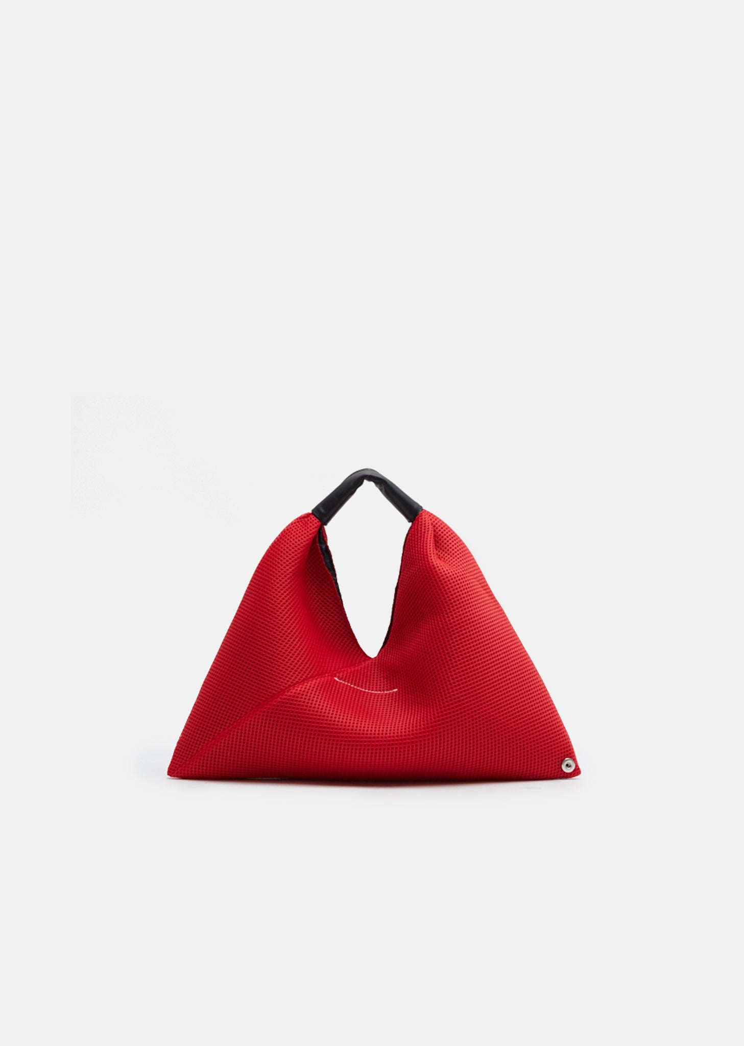 Mesh Mini Triangle Bag by MM6 Maison Margiela- La Garçonne