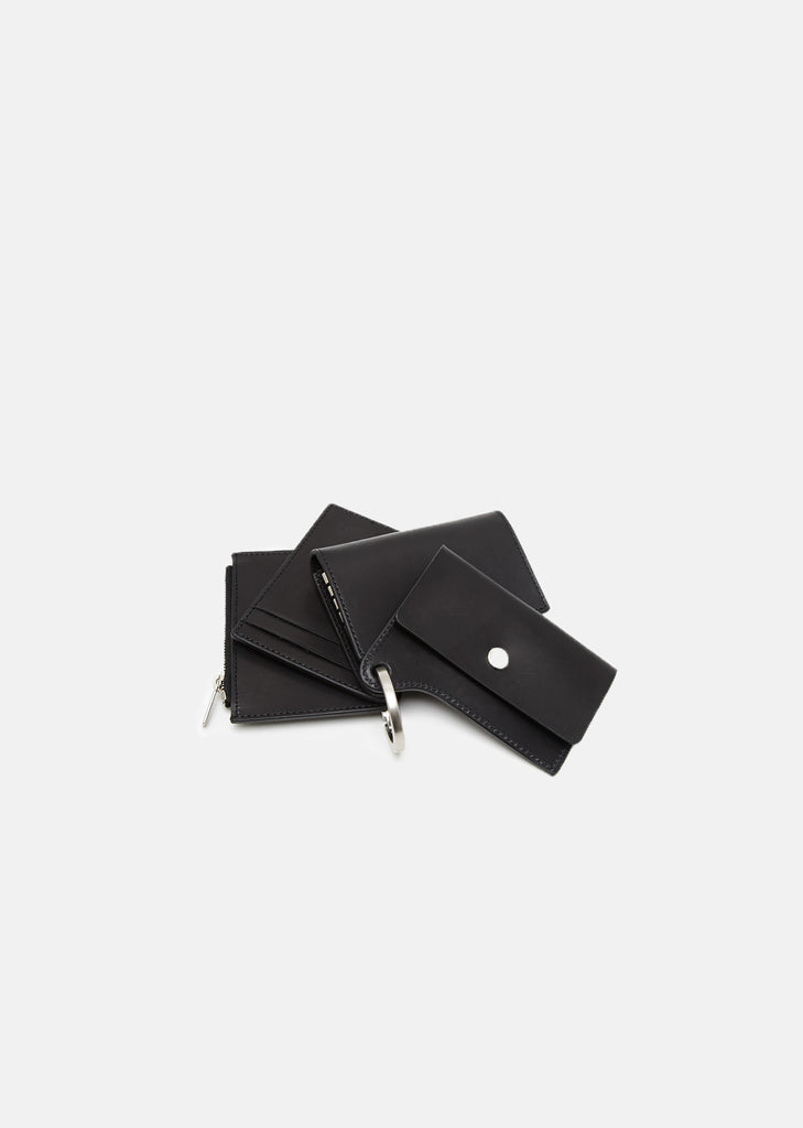Leather Ring Wallet by Yohji Yamamoto- La Garçonne