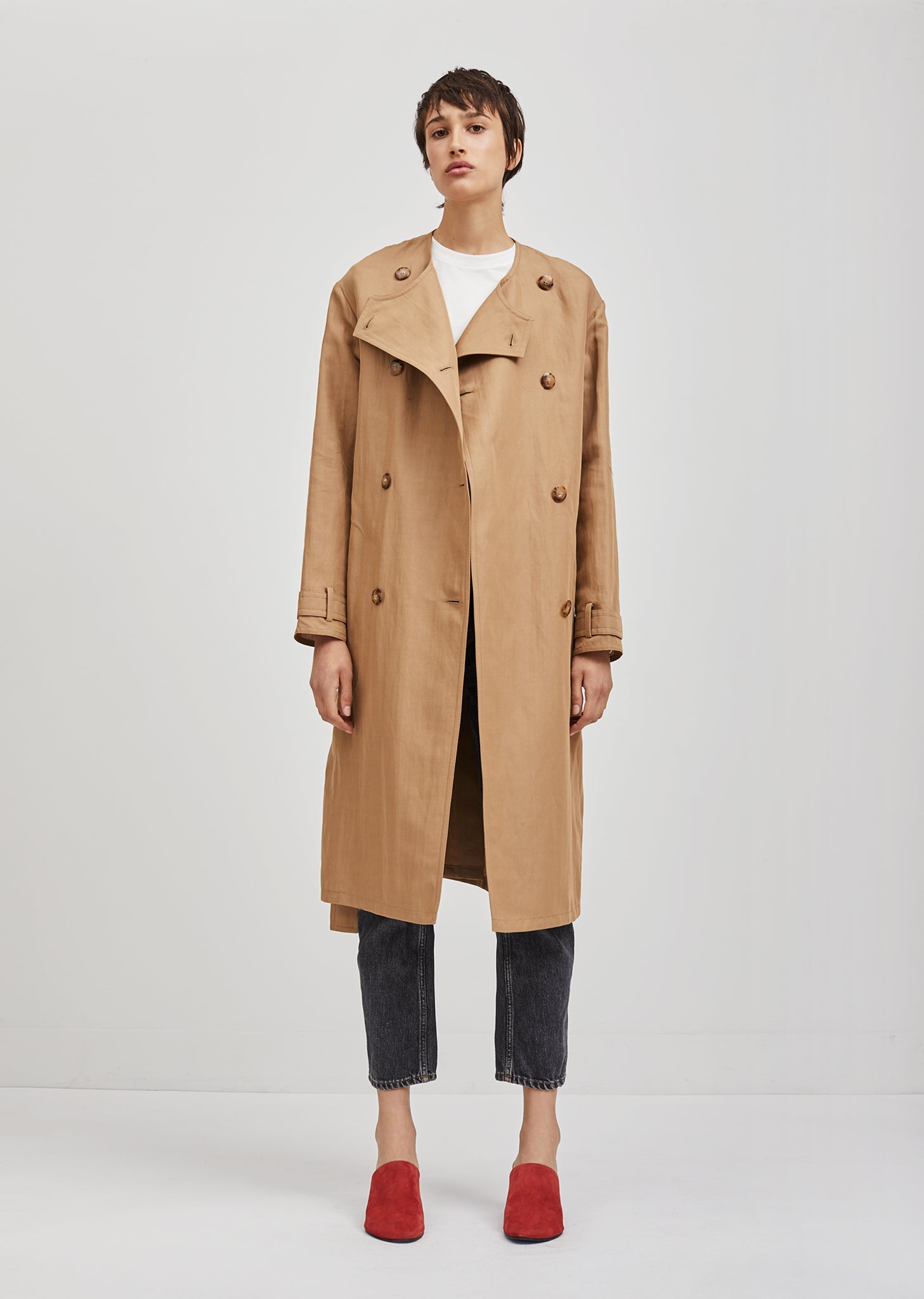 Angelica Gab Trench Coat by Acne Studios- La Garçonne