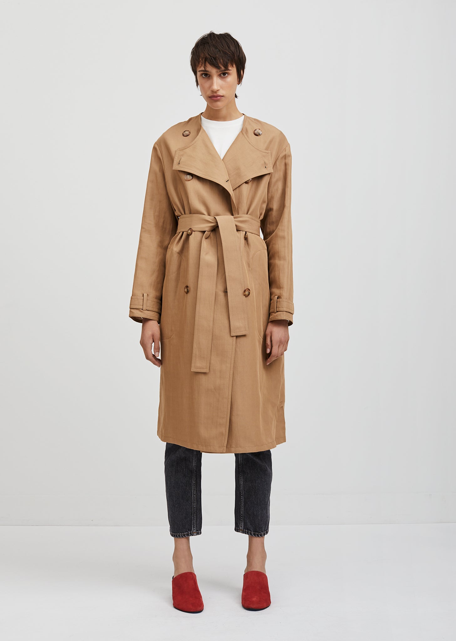 Angelica Gab Trench Coat by Acne Studios- La Garçonne