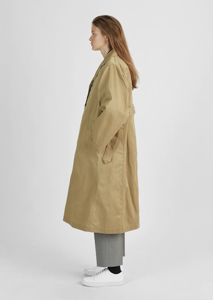 Fawn Cotton Trench Coat by Isabel Marant- La Garçonne